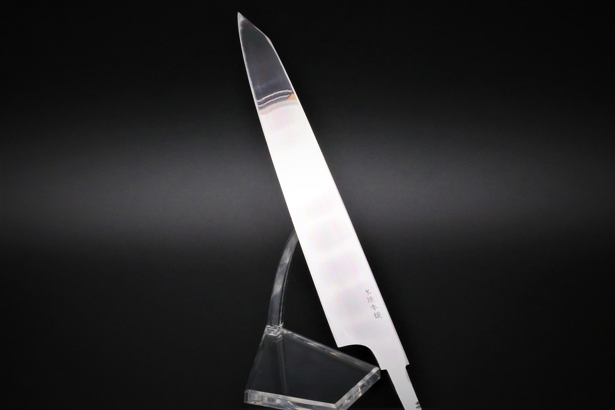 かず 柳刃包丁 ふぐ引き包丁 水焼 本焼 尺一 白二鋼 かず 柳刃包丁 ふぐ引き包丁 水焼 本焼 尺一 白二鋼
