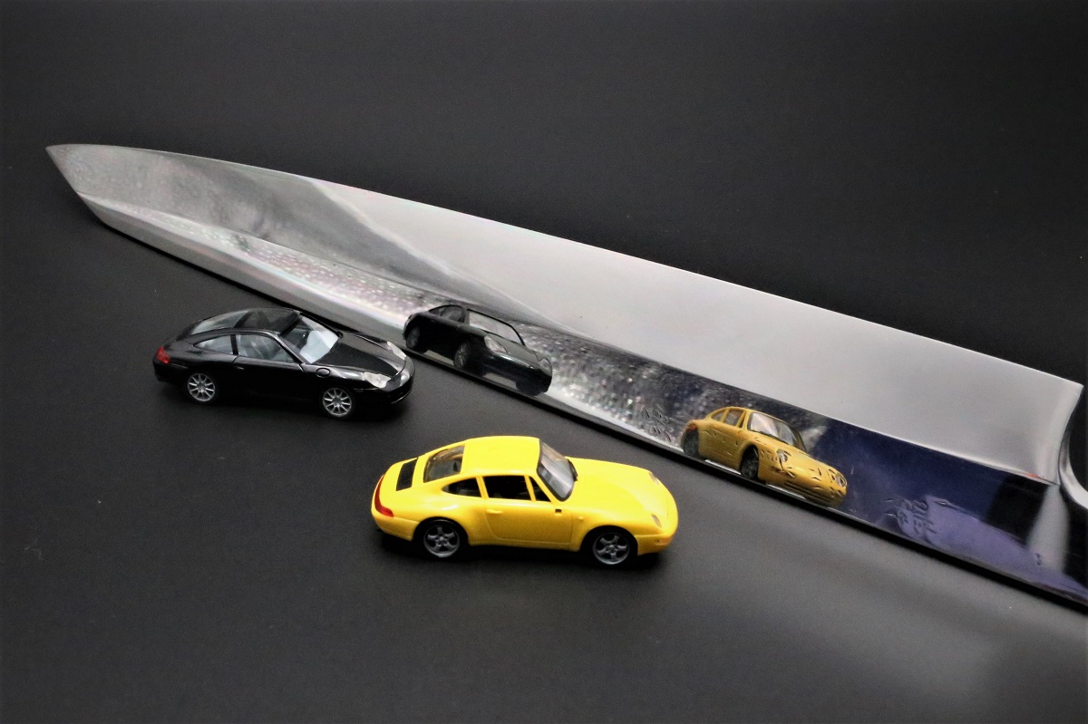 切付柳刃 白二鋼 水本焼-歌舞伎ナイフ