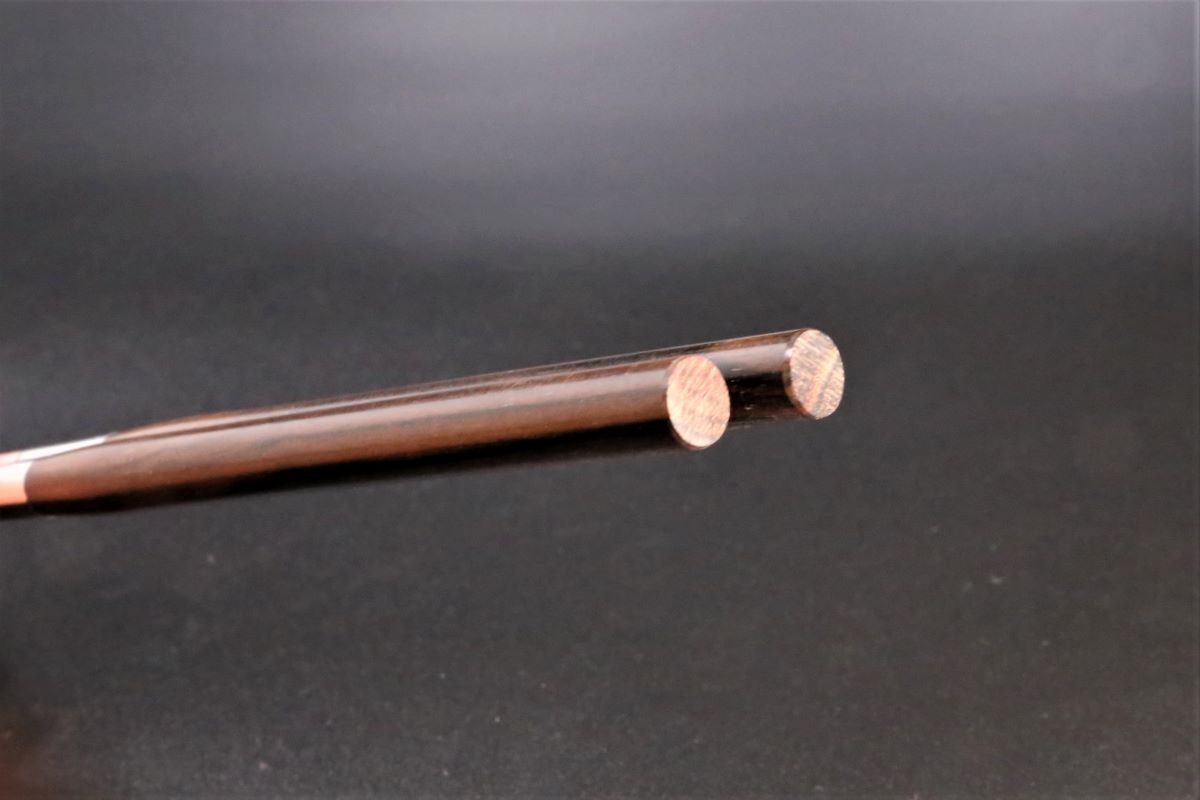 ステンレス製 盛箸 黒檀柄 150mm-歌舞伎ナイフ