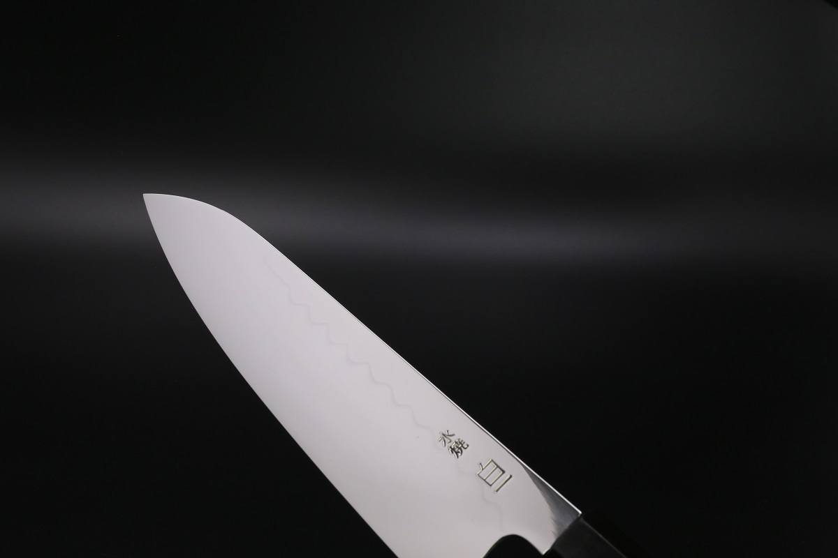 Nishida Iron Clad Shirogami 1 Kurouchi Gyuto 210mm – Sugi Cutlery