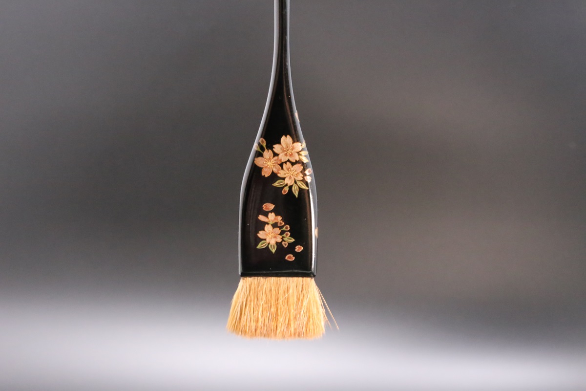 EBM Wooden Handle Horse Hair Brush for Sushi - Globalkitchen Japan