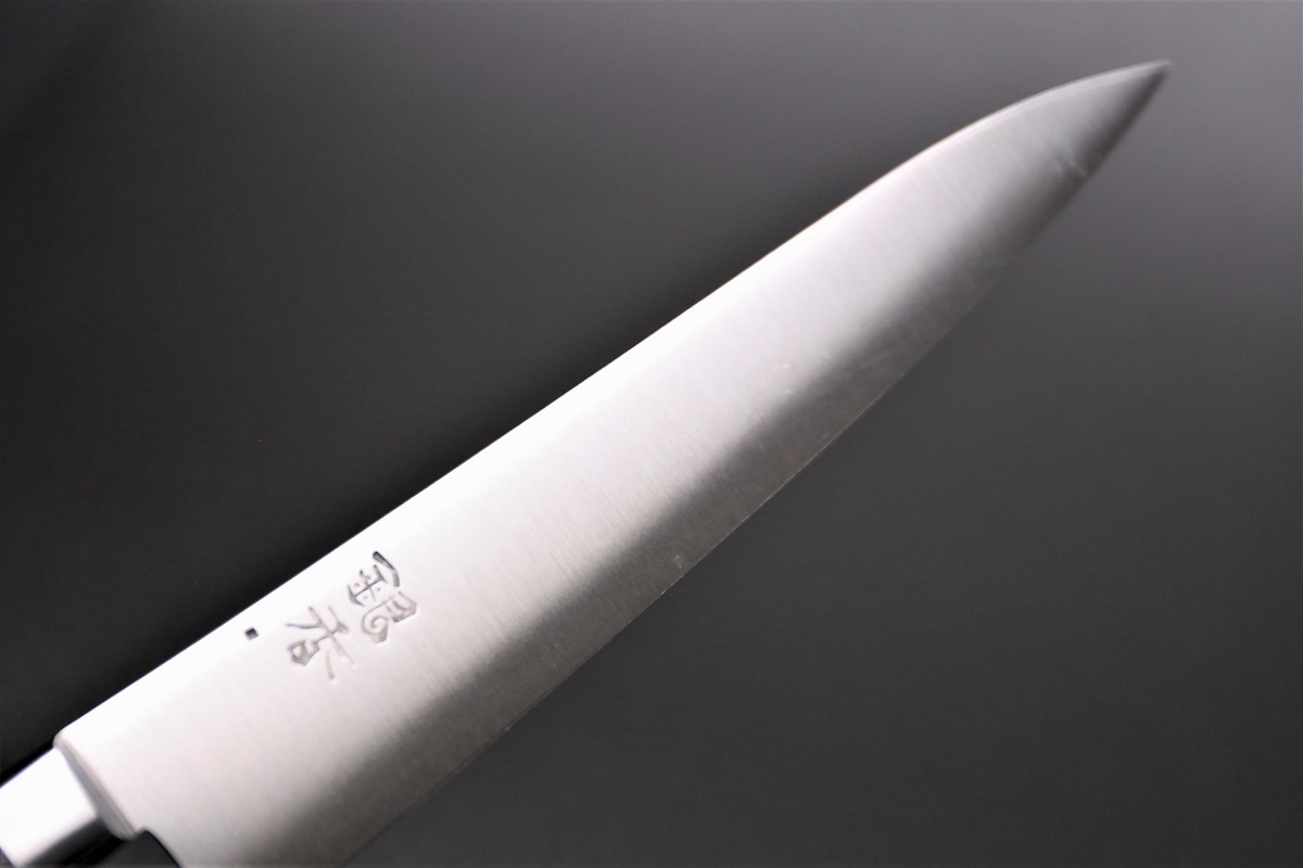 ペティナイフ スエーデン鋼 150mm 手研ぎ銀香 芦刃物製-歌舞伎ナイフ