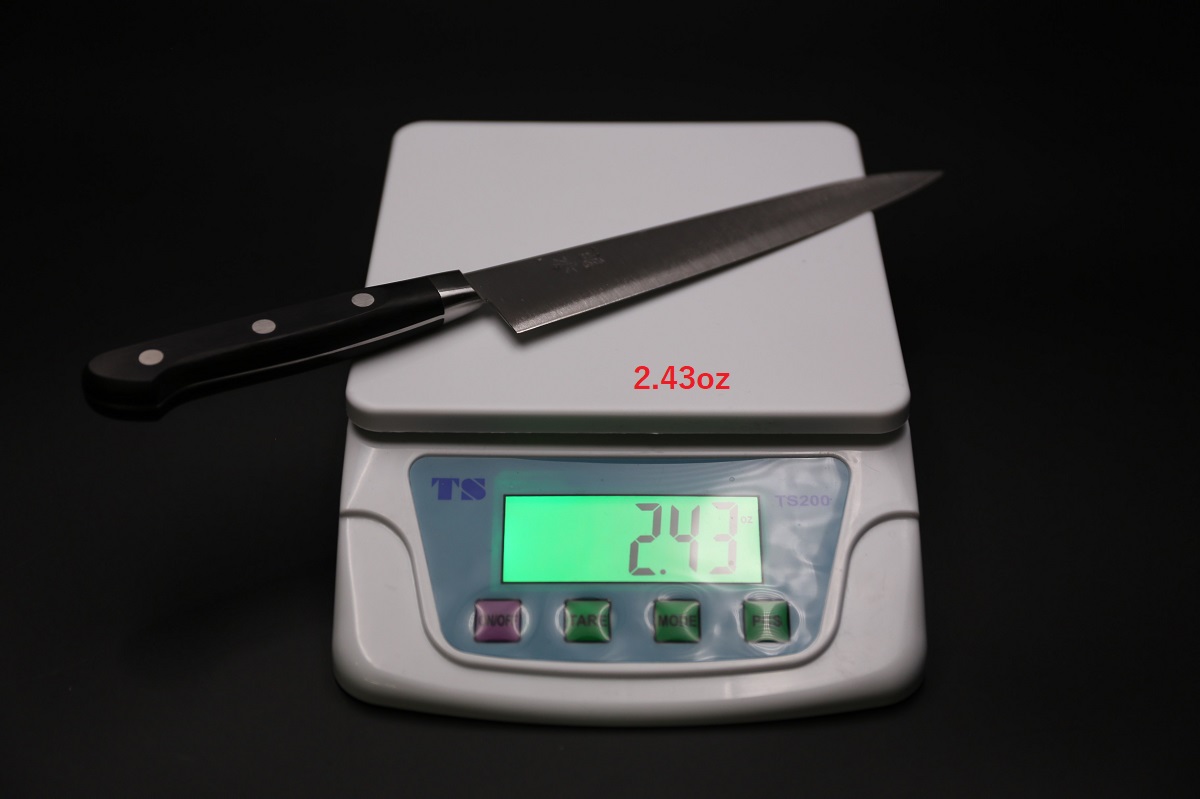 ペティナイフ スエーデン鋼 150mm 手研ぎ銀香 芦刃物製-歌舞伎ナイフ