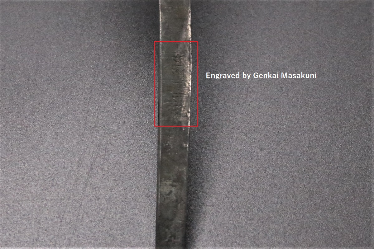 先丸蛸引 白一鋼 360mm 水本焼 富士掛かり満月 両鏡面 八角黒檀柄 玄海