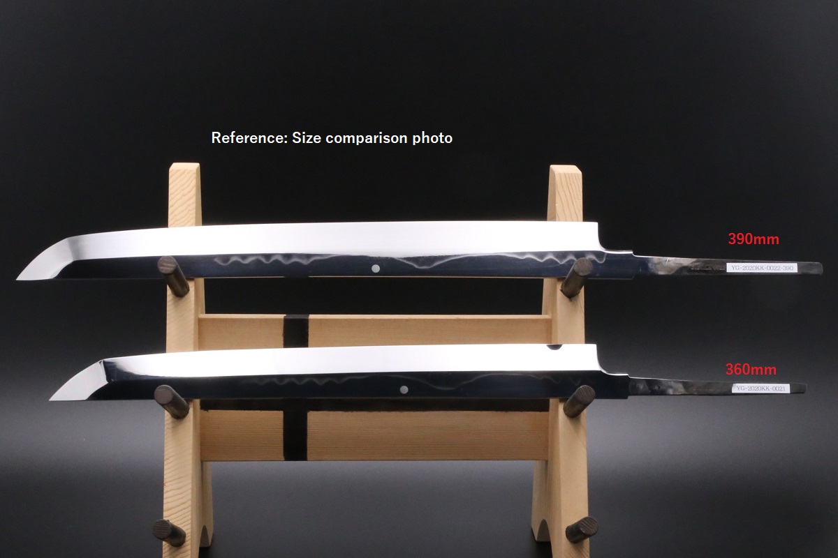 先丸蛸引 白一鋼 水本焼 390mm 富士掛かり満月 両鏡面 八角