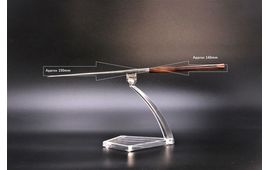 Stainless steel chopsticks-Moribashi-Ebony