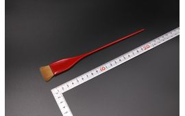 真朱色 漆塗り イタチ刷毛