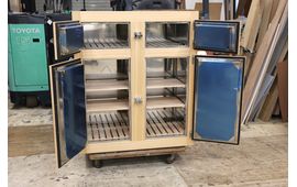 Sushi wooden refrigerator