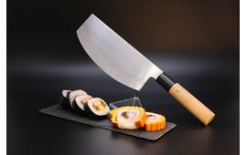 Cutting Sushi roll