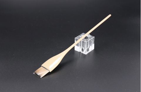 イタチ毛 白漆塗り 8分