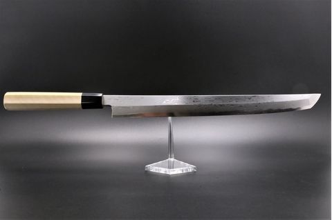 Aogami-1 (BS#1) Double Weling Damascus 360mm